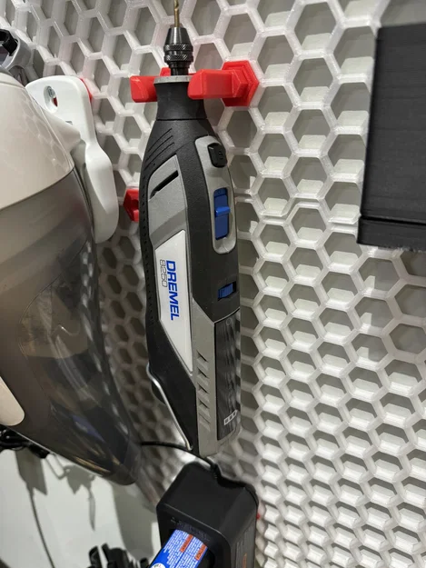 Giá treo máy mài Dremel 82XX, Bosch cho Honeycomb Storage Wall - Image 1