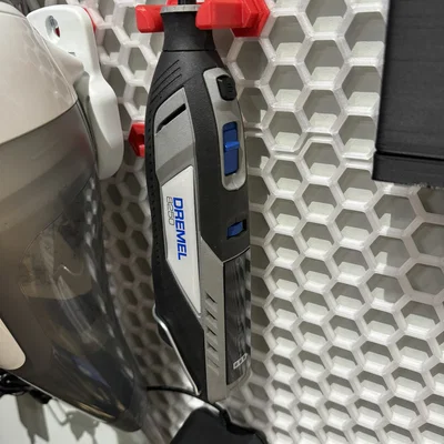 Giá treo máy mài Dremel 82XX, Bosch cho Honeycomb Storage Wall