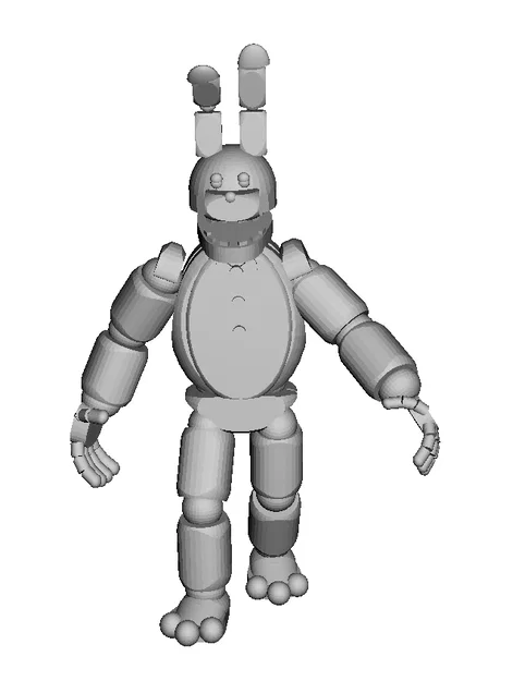Mô hình 3D Spring Bonnie trong Five Nights at Freddy's cực chất - Image 1