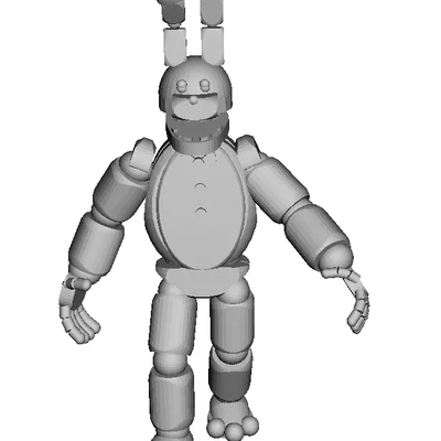 Mô hình 3D Spring Bonnie trong Five Nights at Freddy's cực chất