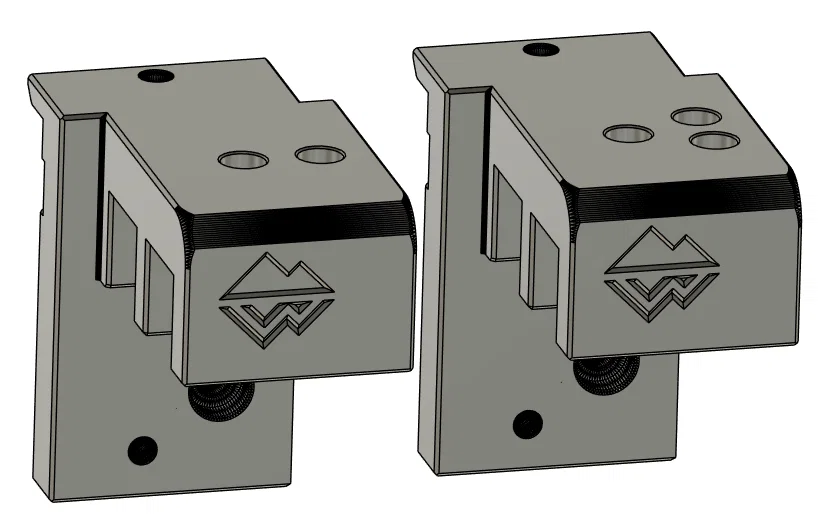 Ngàm gắn encoder gate switch cho BinkyRack - Tối ưu đi dây máy 3D - Image 1