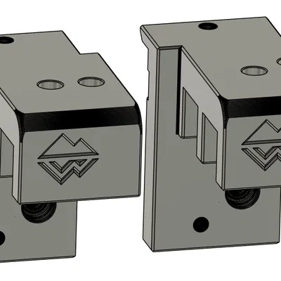 Ngàm gắn encoder gate switch cho BinkyRack - Tối ưu đi dây máy 3D