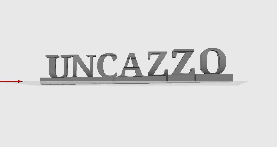 Mô hình chữ 3D trang trí để bàn cá tính - Image 3