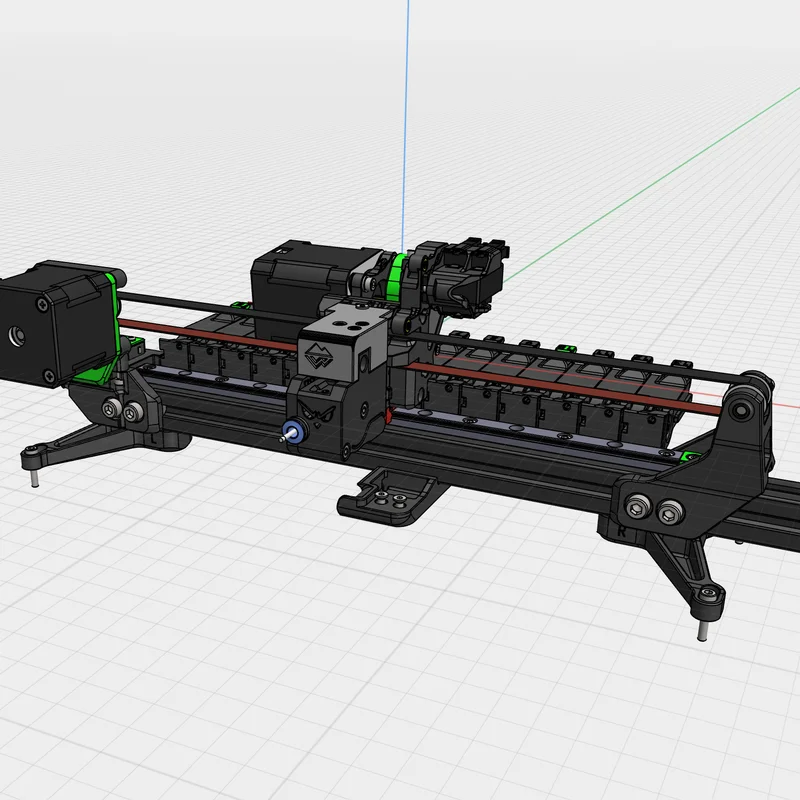 Mô hình CAD: TradRack MMU + Binky + Filament Cutter + User Mods