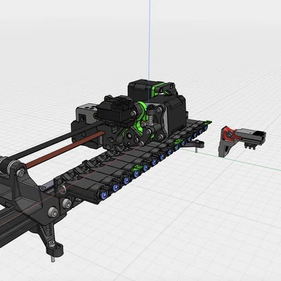 Mô hình CAD: TradRack MMU + Binky + Filament Cutter + User Mods