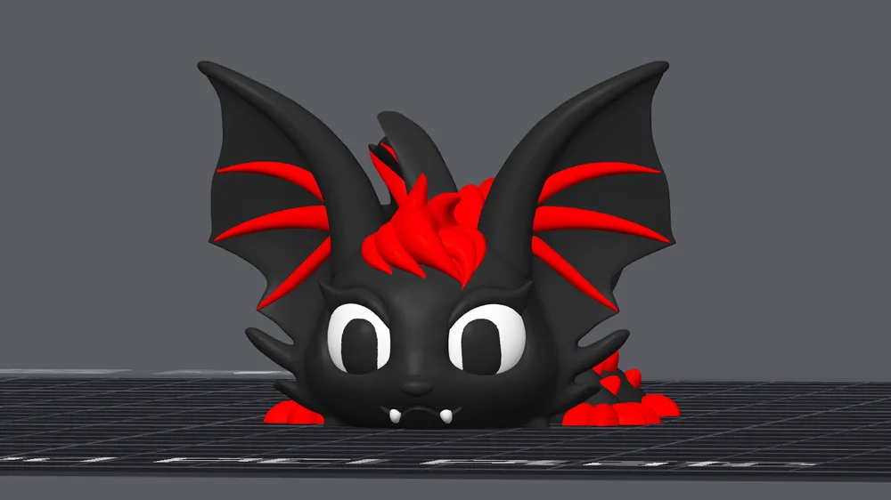 Rồng Dơi Con Articulated (Baby Bat Dragon Articulated) - Image 2
