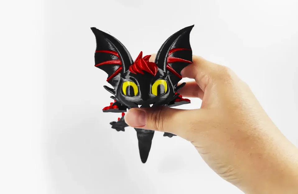 Rồng Dơi Con Articulated (Baby Bat Dragon Articulated) - Image 4