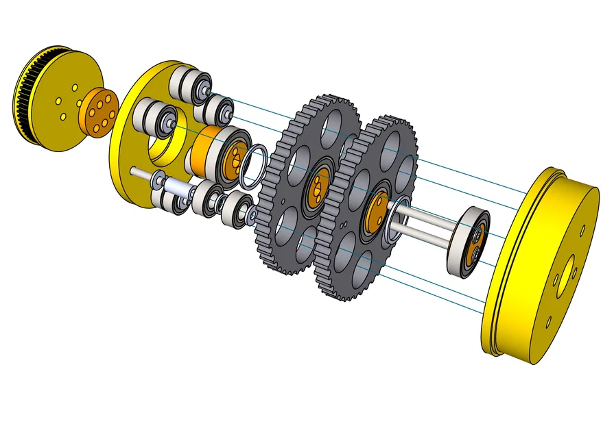 Giá đỡ thiên văn Equatorial Mount Cycloidal Drive - Image 11