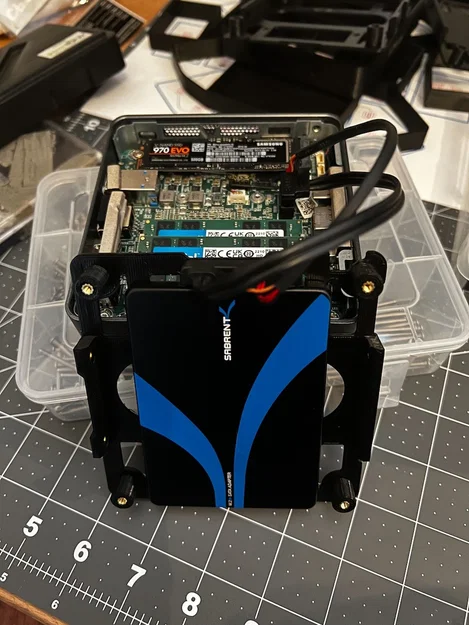 Bộ extender SSD cho Intel NUC 8+ “Slim” (SSD mounting plate) - Image 5