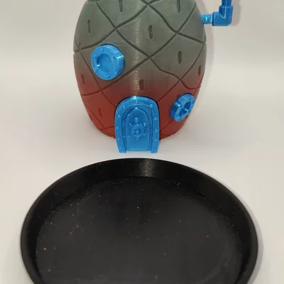 Khay hứng nước cho chậu nhà dứa Spongebob