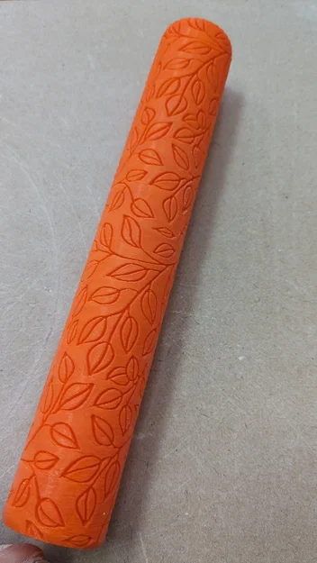 Con lăn tạo vân XL họa tiết lá mảnh (Dainty leafs) - Image 1