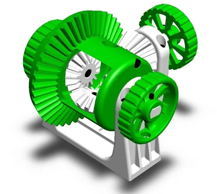 Hệ Bánh Răng Vi Sai Hoạt Động (Functional Differential Gear System) - Image 1