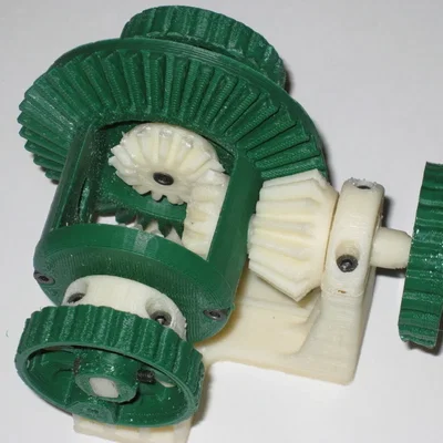 Hệ Bánh Răng Vi Sai Hoạt Động (Functional Differential Gear System)