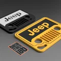 Jeep Classic - Móc khóa (Key chain) - Portachiavi - Porte Clès - Thumbnail 1