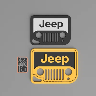 Jeep Classic - Móc khóa (Key chain) - Portachiavi - Porte Clès