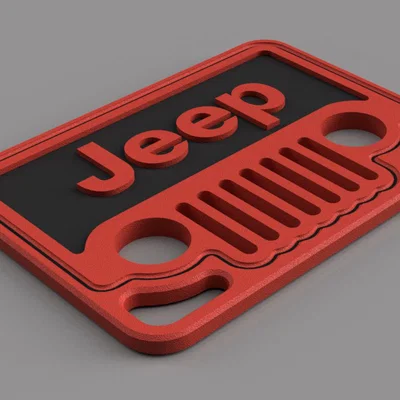 Jeep Classic - Móc khóa (Key chain) - Portachiavi - Porte Clès
