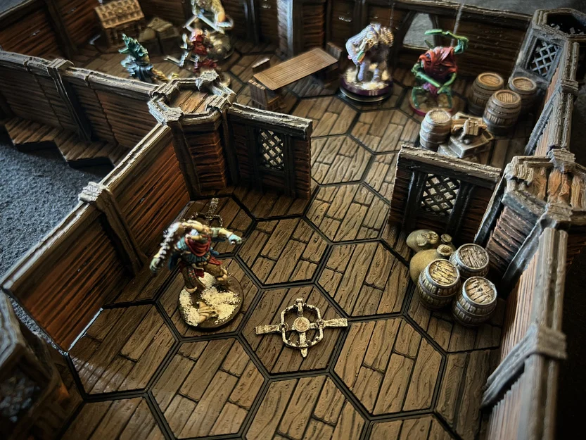 MagHex Tường Gỗ cho Gloomhaven & Frosthaven - Image 1