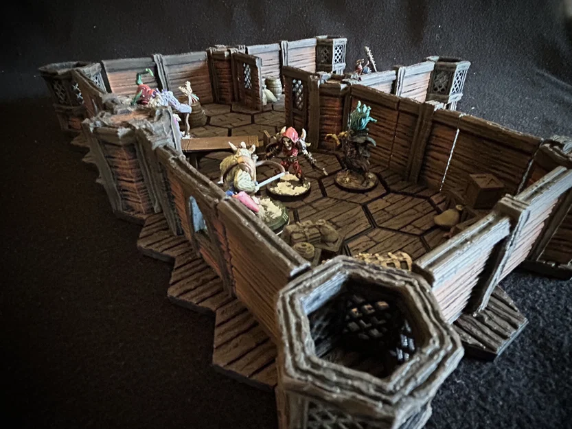 MagHex Tường Gỗ cho Gloomhaven & Frosthaven - Image 2