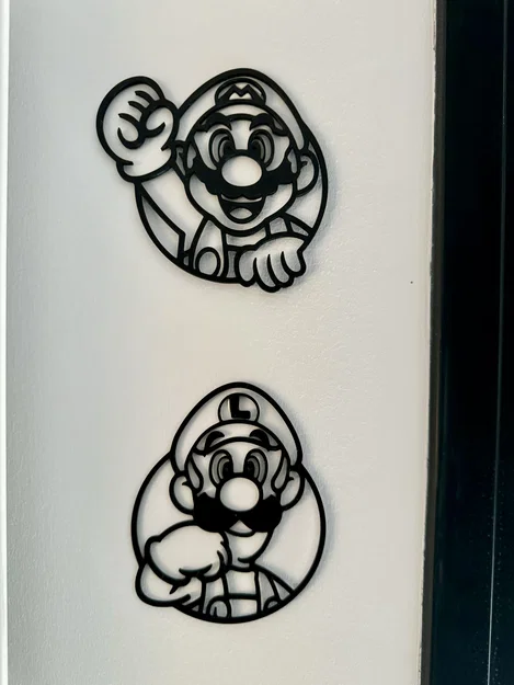 Bộ Trang Trí Tường Super Mario và Luigi - Image 3