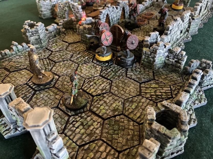 MagHex Ruined Dungeon Walls cho Gloomhaven & Frosthaven - Image 4