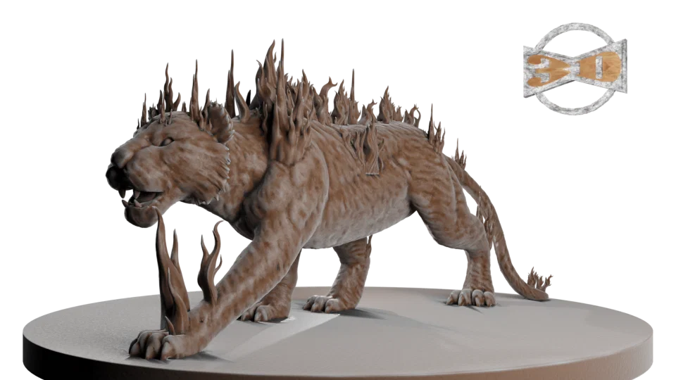 Shadow Flame Tiger - Image 1