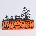 Mô hình trang trí Happy Halloween chủ đề nghĩa địa độc đáo - Thumbnail 1