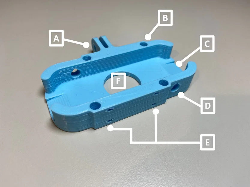 Ngàm gắn GoPro cho Leap Motion Controller V1 - Image 3