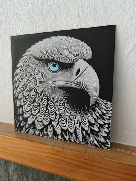 Hueforge hình chim đại bàng - Image 2