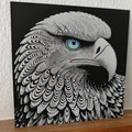 Hueforge hình chim đại bàng - Thumbnail 3