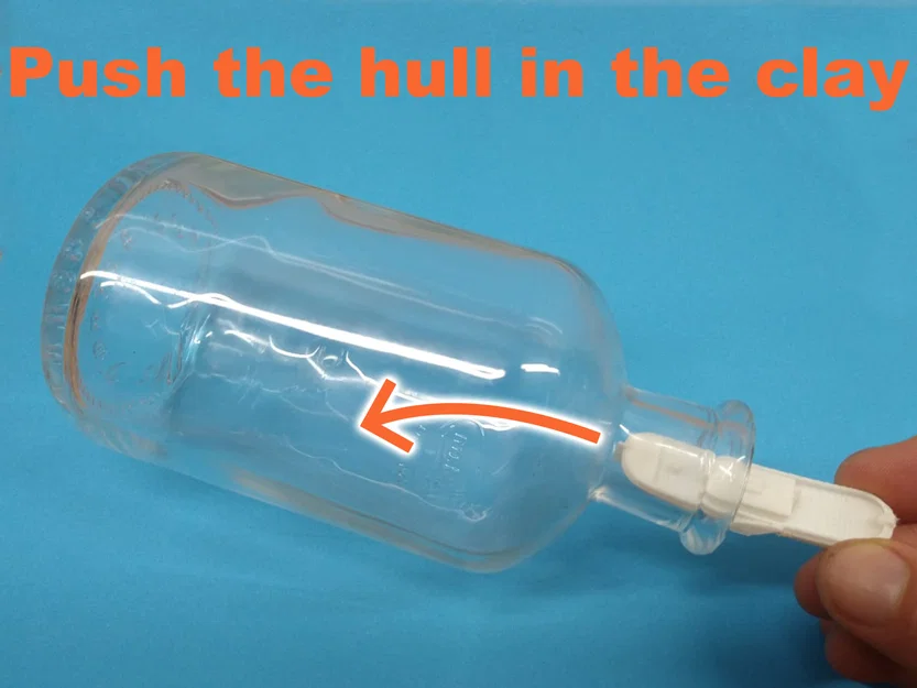 Ship in a Bottle! (easy) - Thuyền Dutch Sea Tjalk trong chai - Image 9