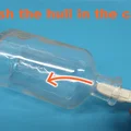 Ship in a Bottle! (easy) - Thuyền Dutch Sea Tjalk trong chai - Thumbnail 9