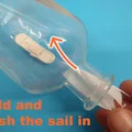 Ship in a Bottle! (easy) - Thuyền Dutch Sea Tjalk trong chai - Thumbnail 10