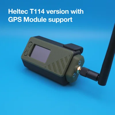 Case Nibbler chạy Meshtastic cho Heltec V3 và T114