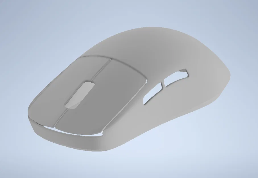 Vỏ chuột custom 3D cho Endgame Gear OP1 (OP1 Shell Mod) - Image 1