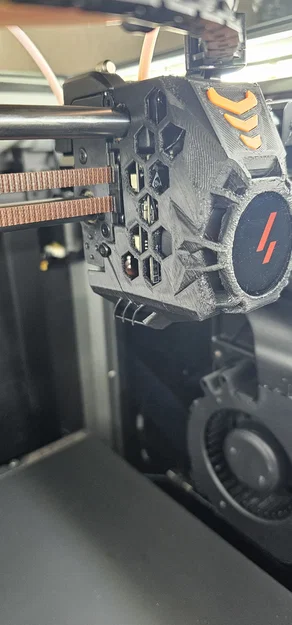 Nắp đầu in Creality K1 D3vil Burner - Phiên bản lỗ tổ ong độc đáo - Image 4