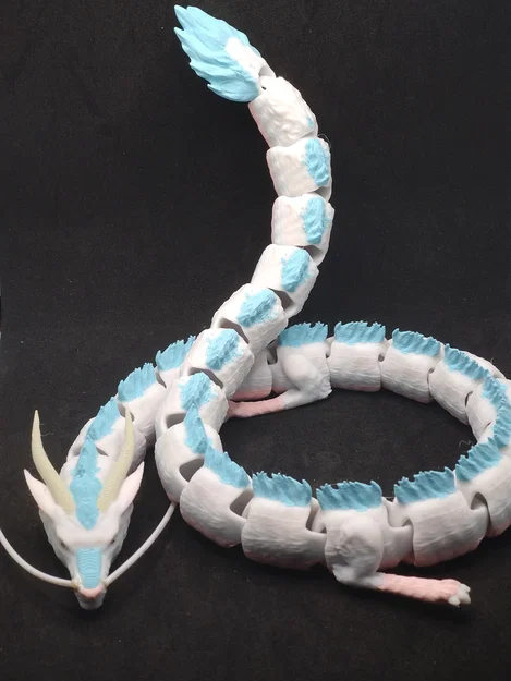 Đồ chơi rồng Kohaku River Spirit khớp nối (Articulated) dạng in-place - Image 2