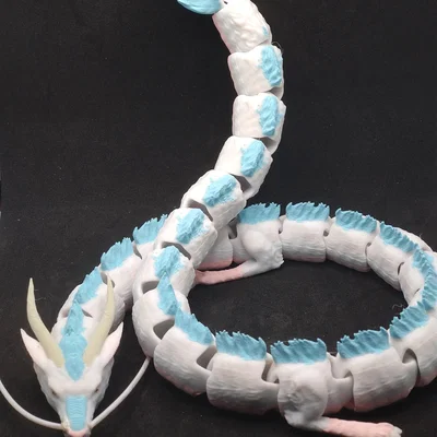 Đồ chơi rồng Kohaku River Spirit khớp nối (Articulated) dạng in-place