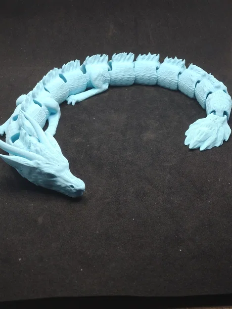 Đồ chơi rồng Kohaku River Spirit khớp nối (Articulated) dạng in-place - Image 3