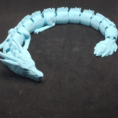 Đồ chơi rồng Kohaku River Spirit khớp nối (Articulated) dạng in-place