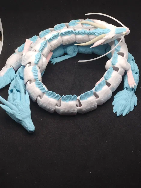 Đồ chơi rồng Kohaku River Spirit khớp nối (Articulated) dạng in-place - Image 5