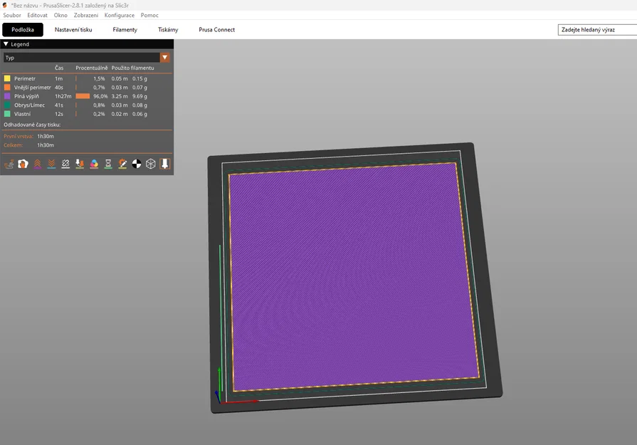 Mô hình First Layer Calibration 200x200 chuẩn cho máy in 3D - Image 1
