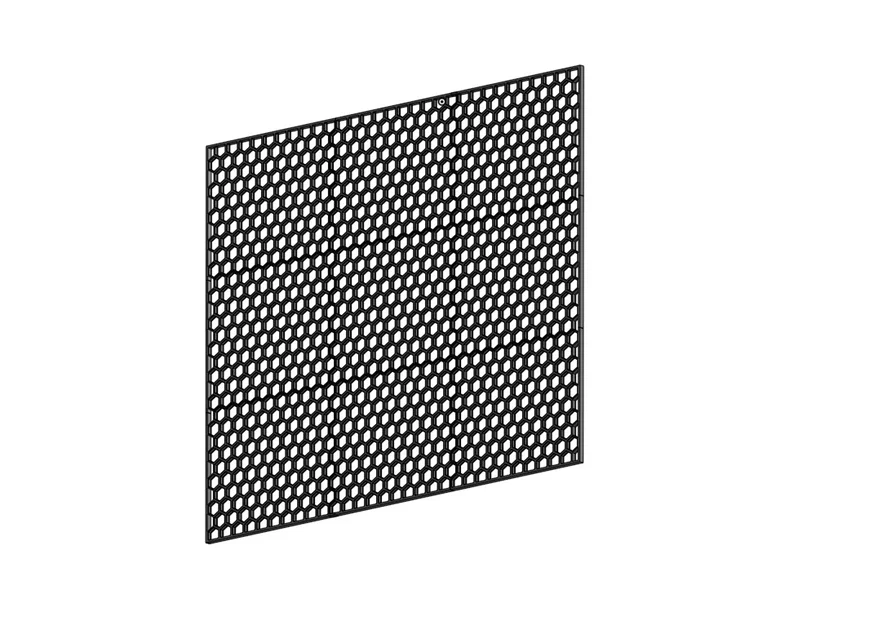 Tường lưu trữ tổ ong có viền góc (Honeycomb storage wall whit corners) - Image 3