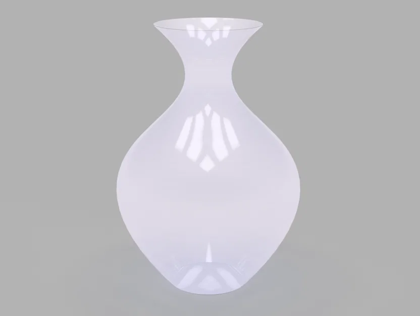 Mẫu lọ hoa trang trí 3D Vase Mode thanh lịch và tinh tế - Image 1