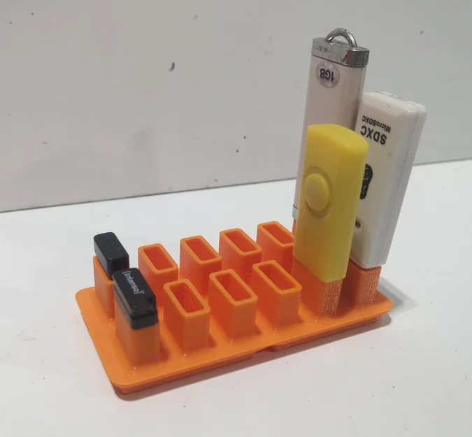 Khay Đựng USB Chuẩn Gridfinity 2x1 - Gọn Gàng, Tiện Lợi - Image 1