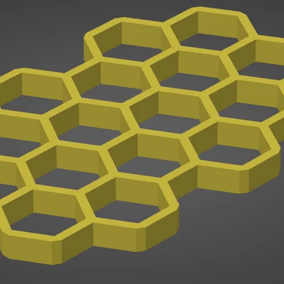 Tấm Lưới Tổ Ong Honeycomb 3x6 Đa Năng Cho Tường Lưu Trữ