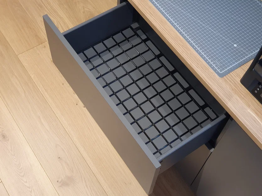 Baseplate Gridfinity cho ngăn kéo Ikea BESTA (Gridfinity Baseplate) - Image 2