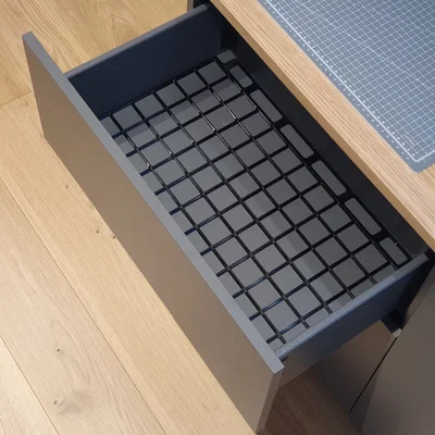 Baseplate Gridfinity cho ngăn kéo Ikea BESTA (Gridfinity Baseplate)