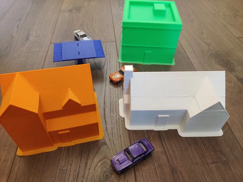Bộ Kit Tạo Thành Phố Cát tỉ lệ 1:64 (Matchbox / Hot Wheels) - Image 2