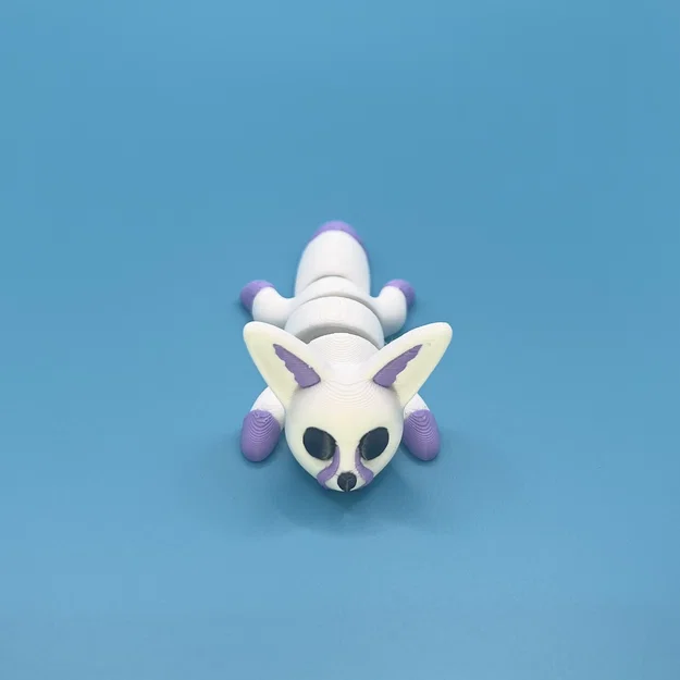 Fennec Fox Flexi – Cáo Fennec Mini Semi Articulated In 3D - Image 1