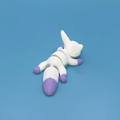 Fennec Fox Flexi – Cáo Fennec Mini Semi Articulated In 3D